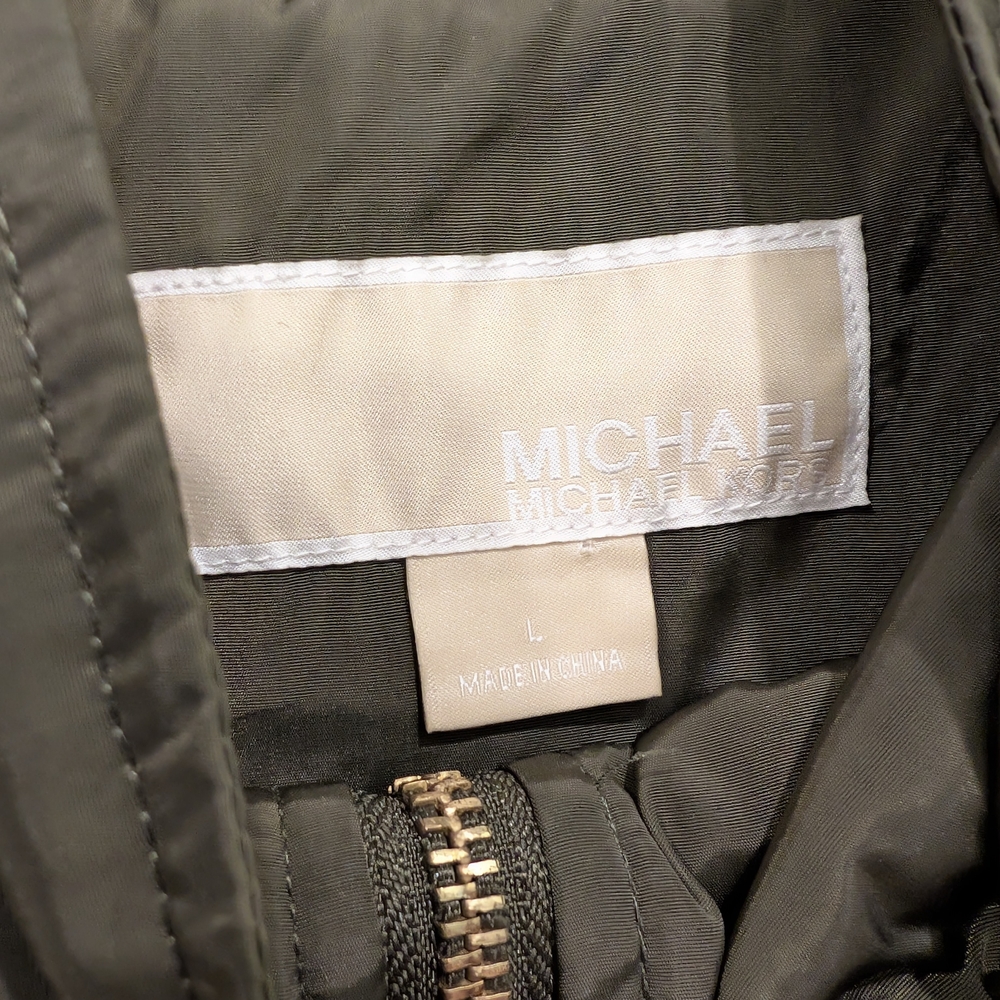 🎉 SALE 🎉 MICHAEL Michael Kors Olive Utility Jacket - Picture 9 of 11